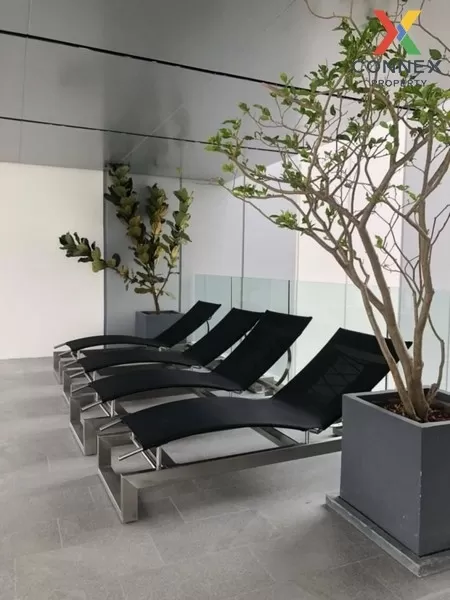 FOR RENT condo , Knightsbridge Kaset Society , high floor , BTS-S